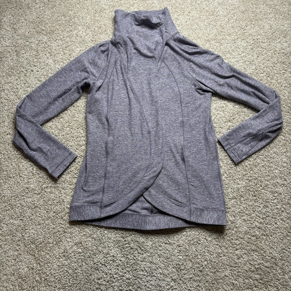 lululemon athletica purple  Funnel Neck Pullover